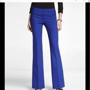 Express Editor Wide Waistband Flare Pants